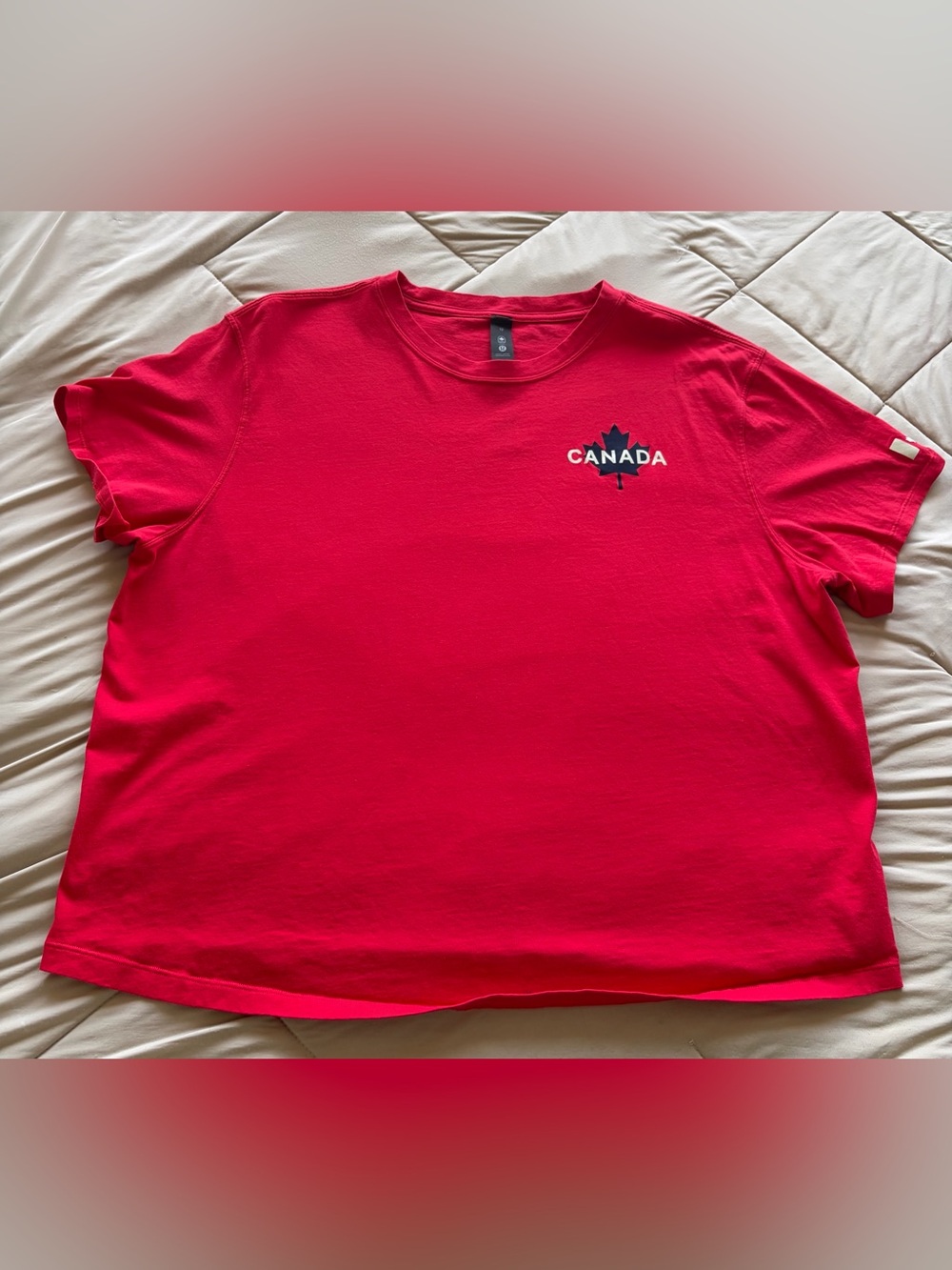 Ladies Lululemon Athletica Team Canada 2024 Paris T-Shirt
